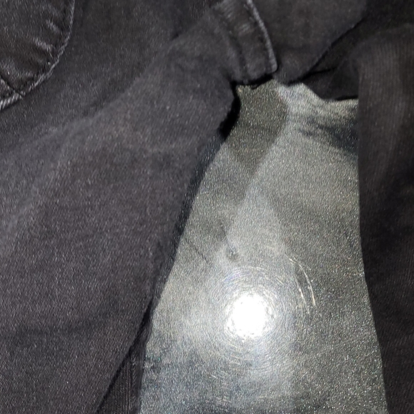 Filthy Wealth black distressed jeans women's 34/32 - Picture 3 of 9